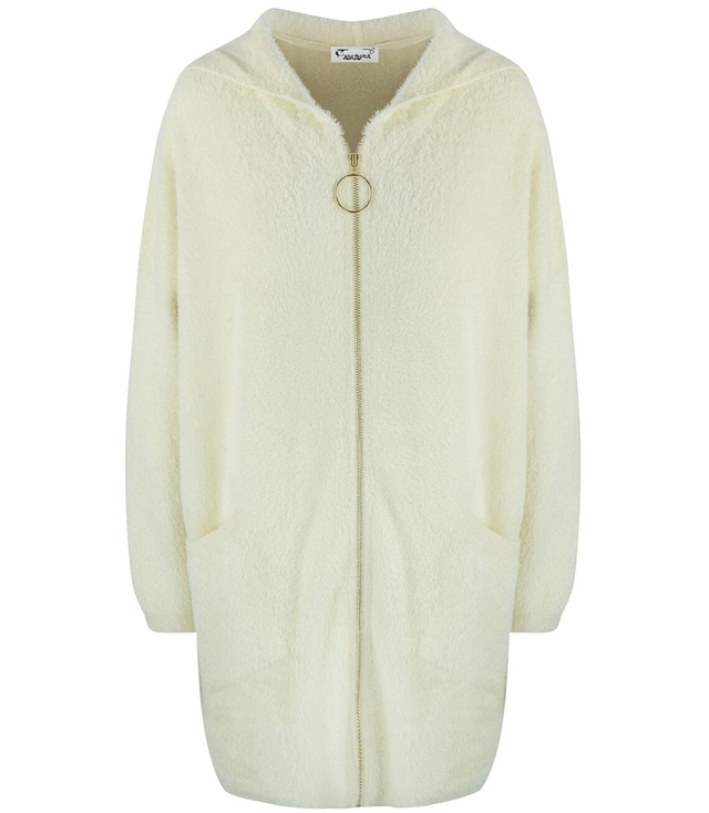 ALPAKA haină caldă Cardigan ursuleț de pluș cuddly ELA