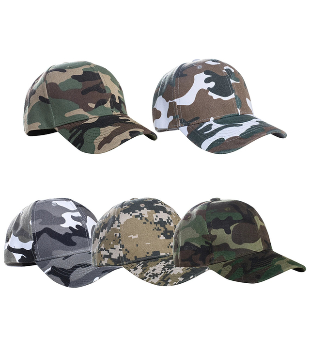 Șapcă de baseball moro unisex cu închidere velcro