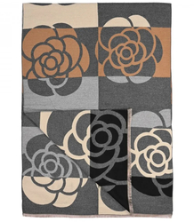 Warm eșarfă Eșarfă ciucure flori moi Phenomenal 180x65 cm
